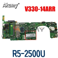new mb la f485p mainboard for lenovo v330 14arr v330 15arr laptop motherboard 5b20r27352 with ryzen r5 2500u cpu 4gb ram