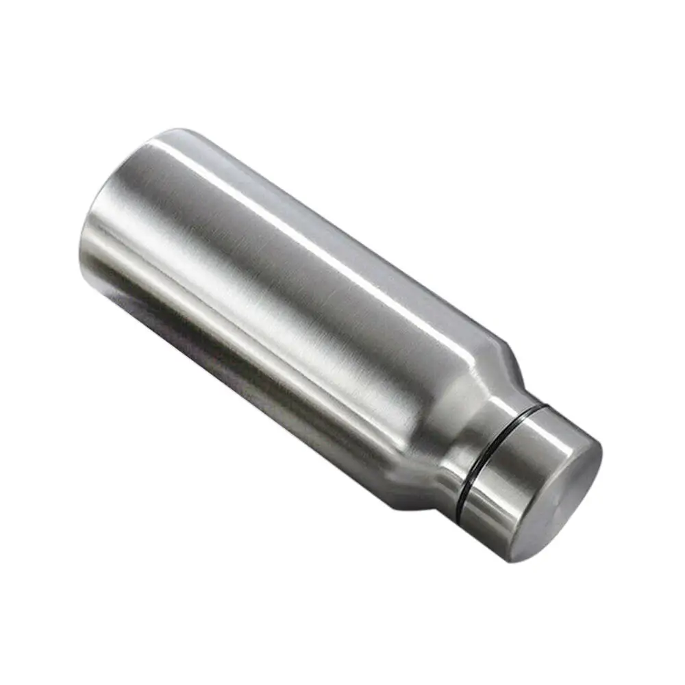 Спортивная бутылка для воды из нержавеющей стали 650/1000 мл однослойная прочная