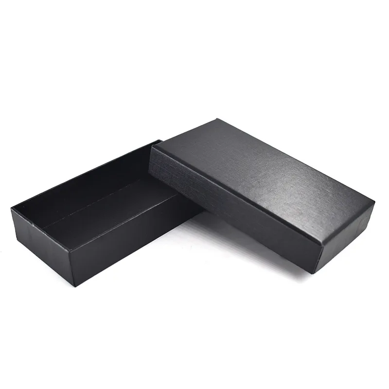 

Boutique packaging box men's world cover bow tie box environmental protection Gift Box Black
