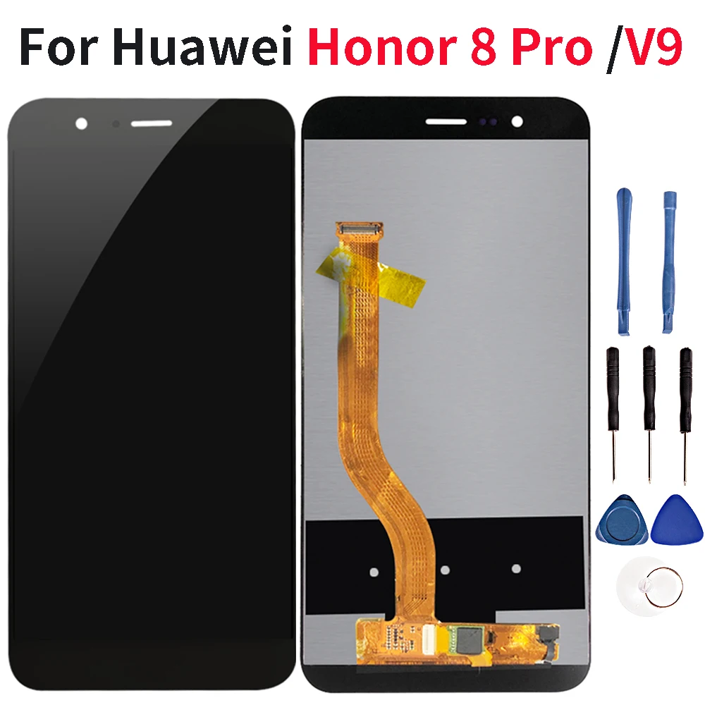 Качественный ЖК-дисплей для Huawei Honor 8 Pro/Huawei V9 DUK-L09 DUK-AL20 сенсорный экран дигитайзер