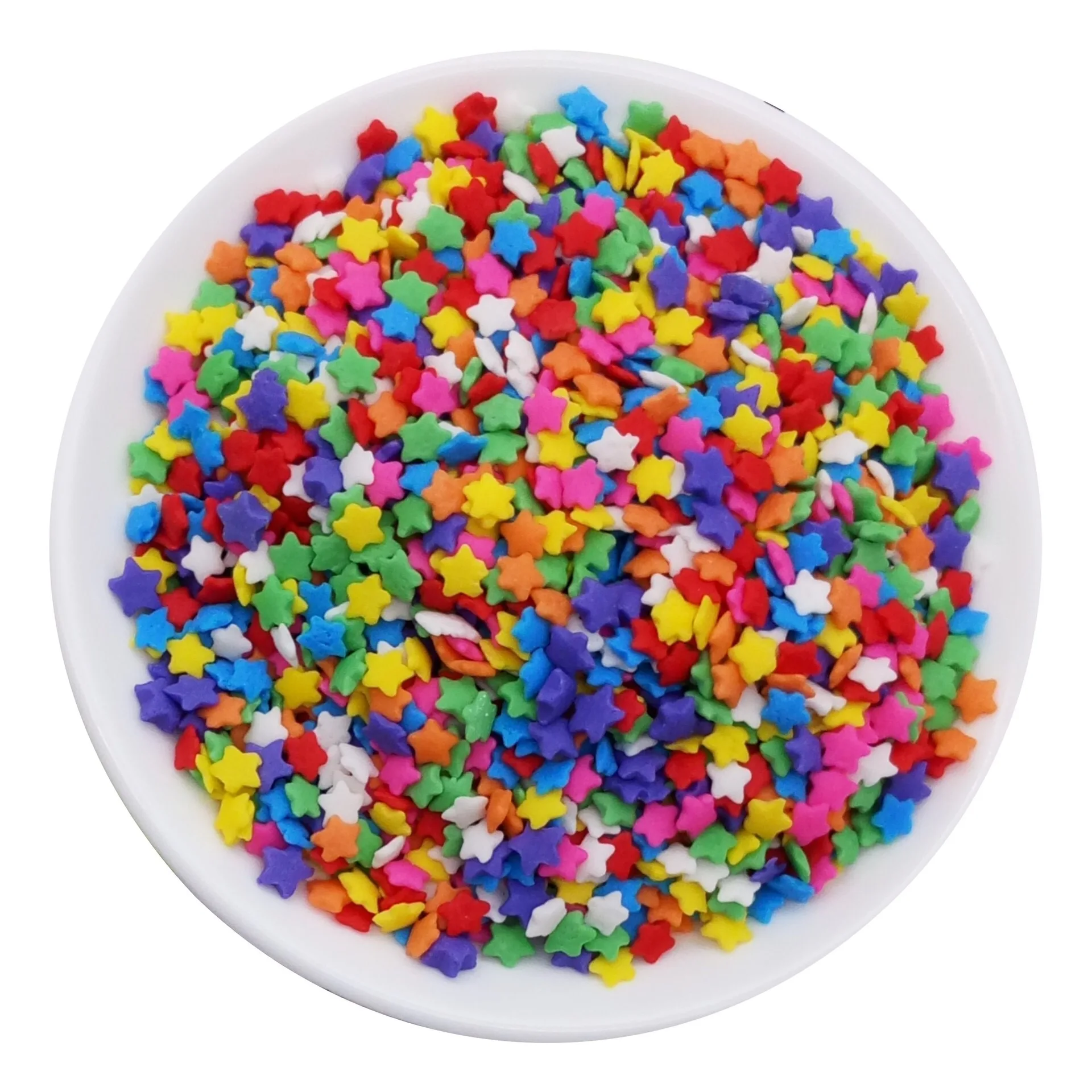 Съедобные украшения для сахарного торта разбрызгивающие мишки Звездные бусины