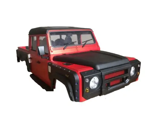 334 мм 119 мм 1/10 колесная база Пластик автомобиля часть оболочки для iPhone 6*6 пикап RC Рок Гусеничный TH04764-SMT4