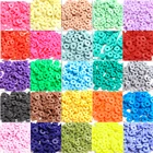 1200 _ плоские круглые бусины из полимерной глины для изготовления ювелирных изделий своими руками, чип-диск, свободные бусины-разделители ручной работы, фурнитура для ювелирных изделий, подарки