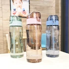 Спортивная бутылка для воды 580 мл, портативная бутылка для воды для питья чая, уличная дорожная герметичная посуда для напитков, Спортивная бутылка для воды без БФА