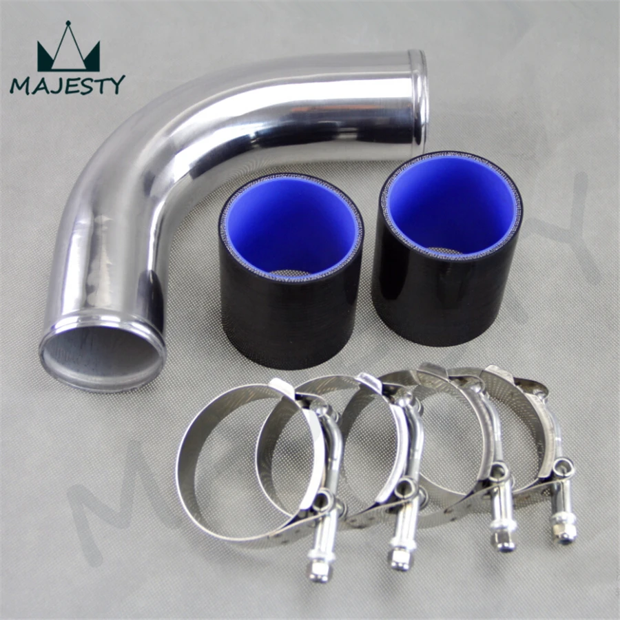 Турбо интеркулер для труб трубка с силиконовым шлангом и зажимами 50 мм 2 0 дюйма 57