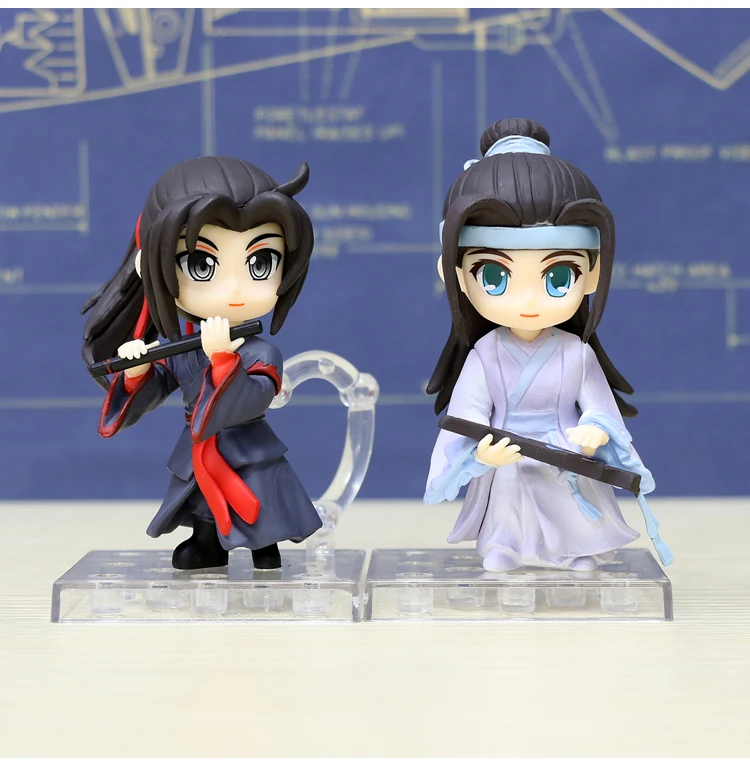 

Mo Dao Zu Shi Wei WuXian & Lan WangJi ПВХ экшн-фигурка Коллекционная модель милые игрушки кукла