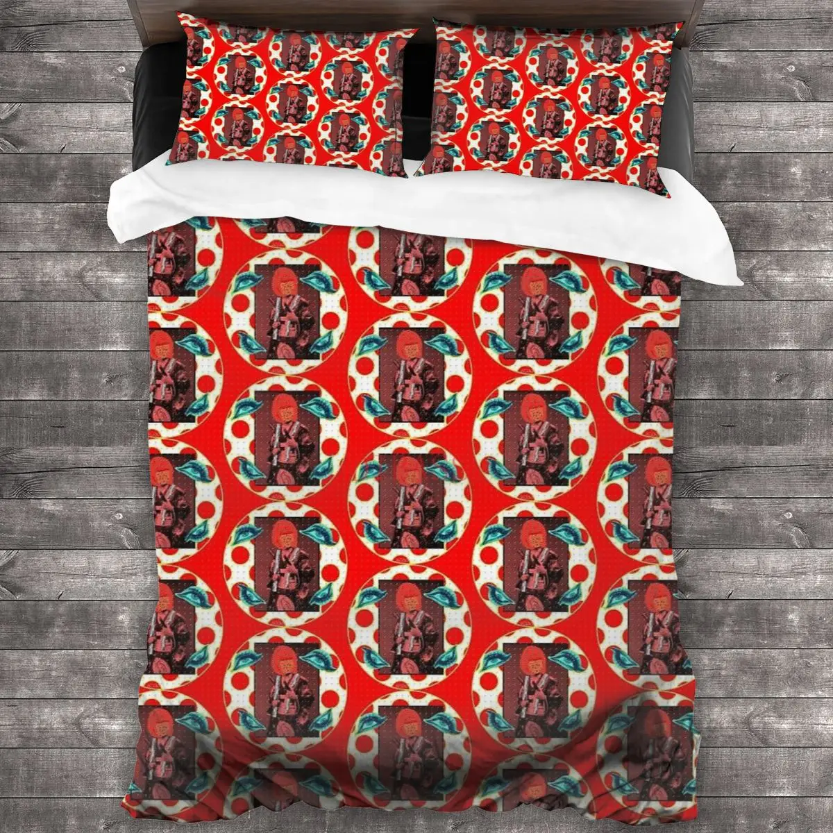 

Tribute To Yayoi Kusama 100%Pure Cotton Comforter Set with 2 Pillowcase,Soft Microfiber Duvet Cover Set, Bedding Sets Bed Set