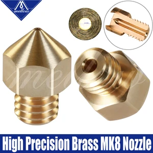 Латунные сопла Mk8 для 3D-принтера Ender 3 Cr10 Tarantula Micro Swiss Hotend