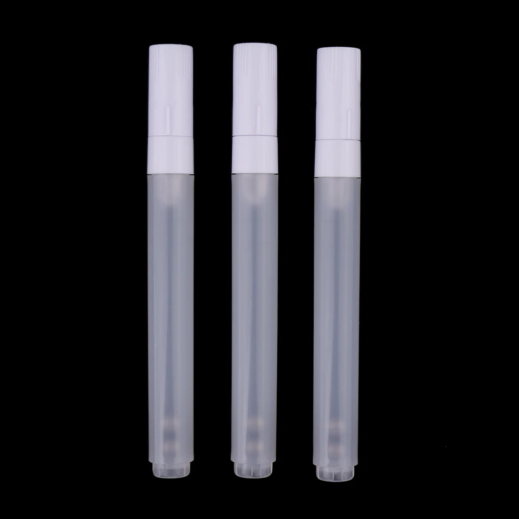 

3pcs Watercolor Oil Acrylic Paints Marker Pen Refill Tube For Painting 4.5mm