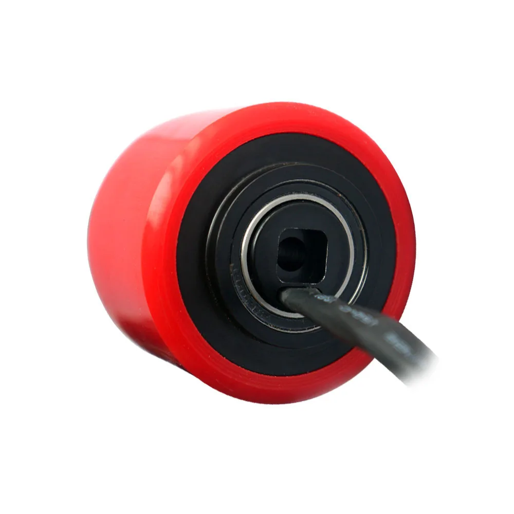 Мотор-ступица Maytech 70 мм 2 шт. с черными/оранжевыми полиуретановыми шинами |