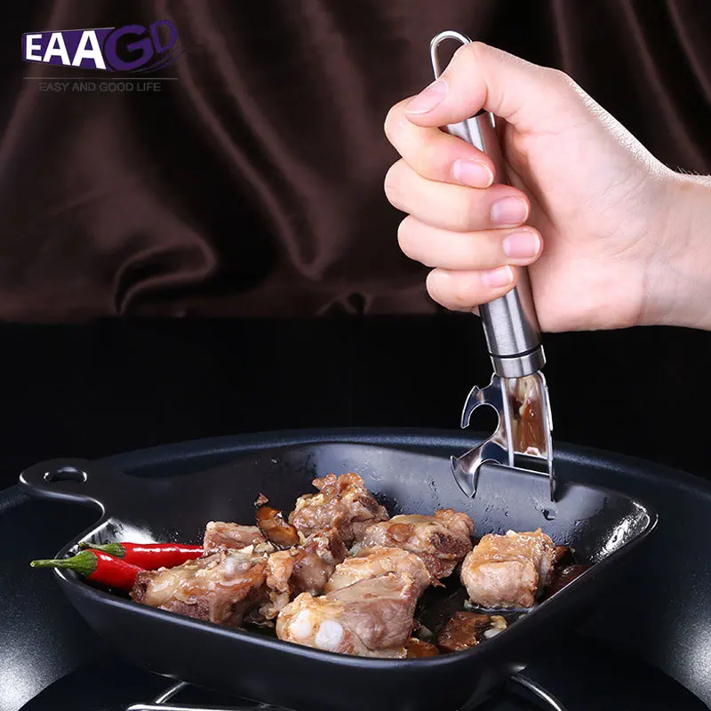 Термостойкая тарелка из нержавеющей стали чаша для посуды зажим горячее блюдо