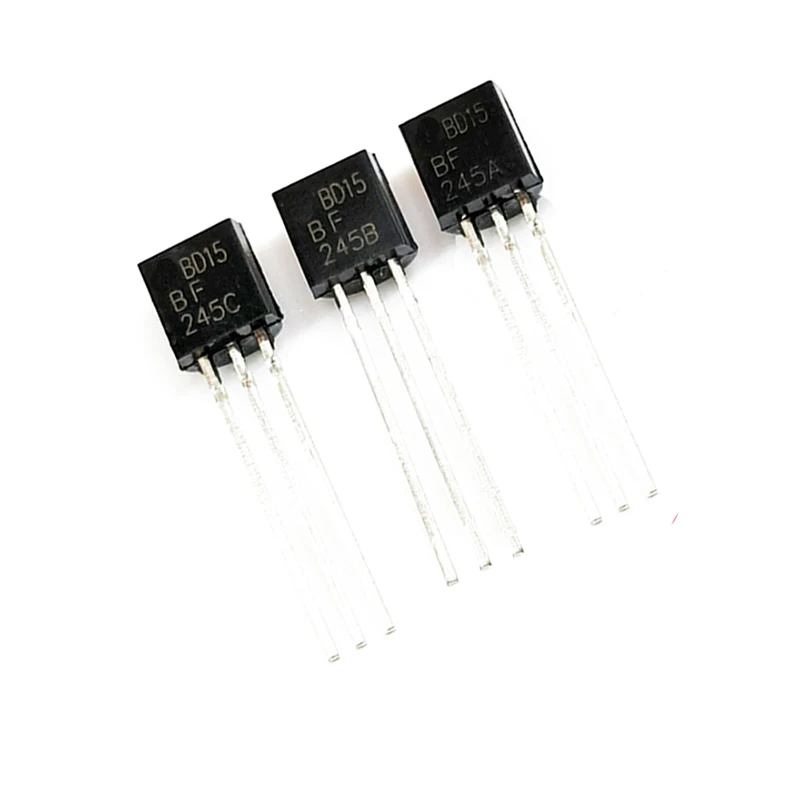 10 шт./лот BF245 BF245A BF245B BF245C TO-92 TO92 Транзисторы NPN с полевым эффектом Новый чипсет