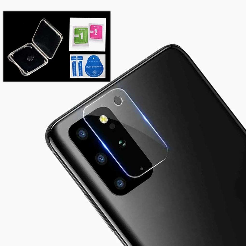 Защитная пленка из закаленного стекла для камеры Samsung S20 Ultra крышка задней линзы