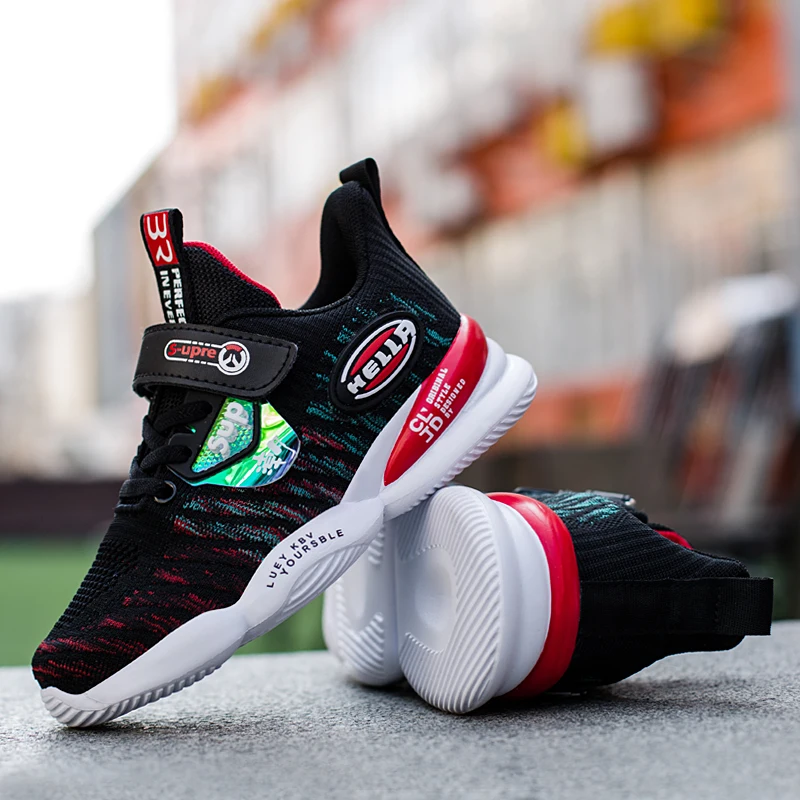 Кроссовки Детские сетчатые легкие на шнуровке 2020 | Детская одежда и обувь