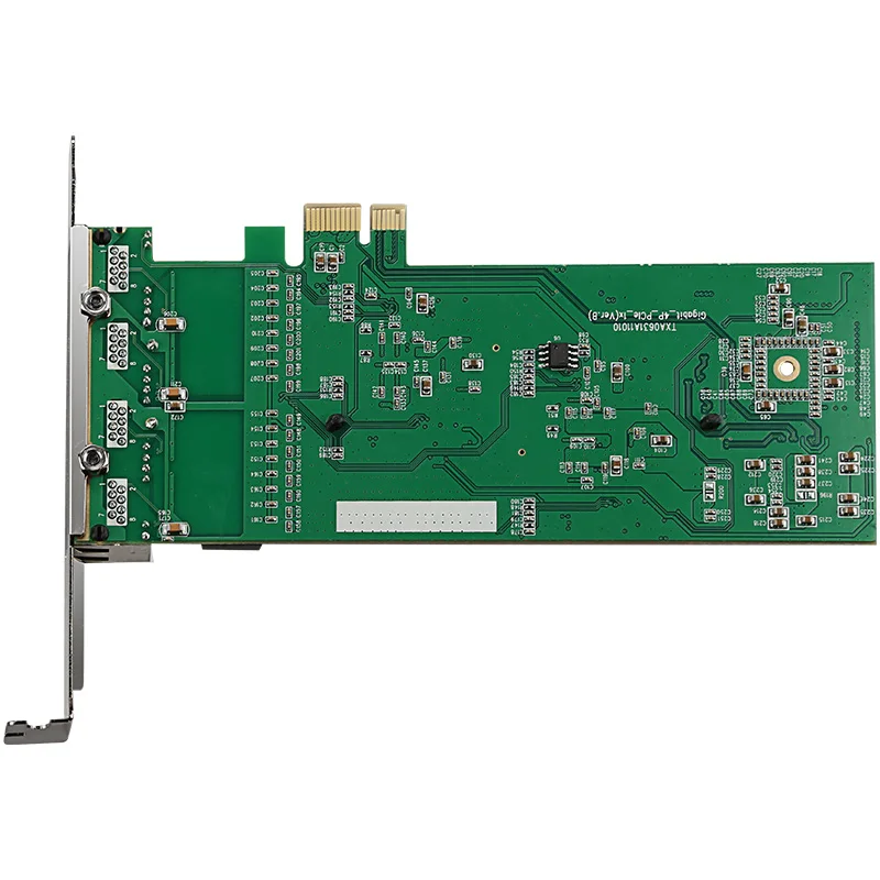 I350T4 1000 Мбит/с PCI Express pcie 4 x RJ45 RJ-45 гигабитный Ethernet LAN четырехпортовый серверный адаптер Сетевая карта чип