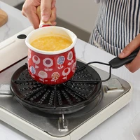 enamel ceramic pot heat conduction plate small milk pot non slip mat flame fire anti scorch pan heating plate baking accessories