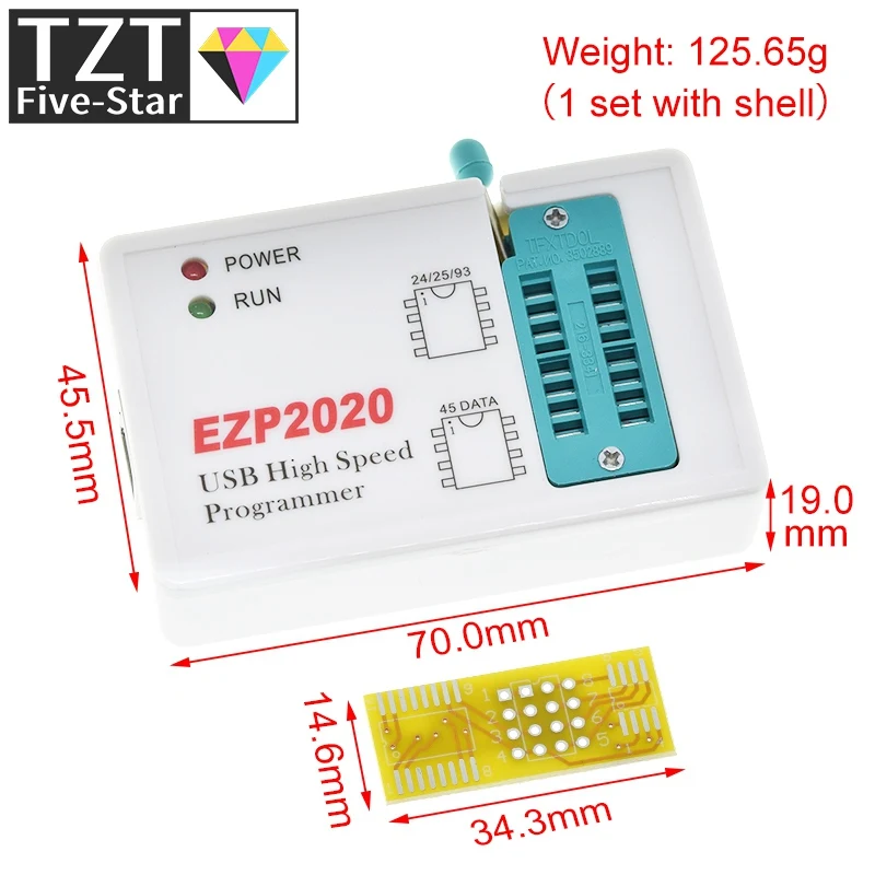 Высокоскоростной USB-программатор EZP2020 с интерфейсом SPI лучше чем EZP2013 EZP2010 2011