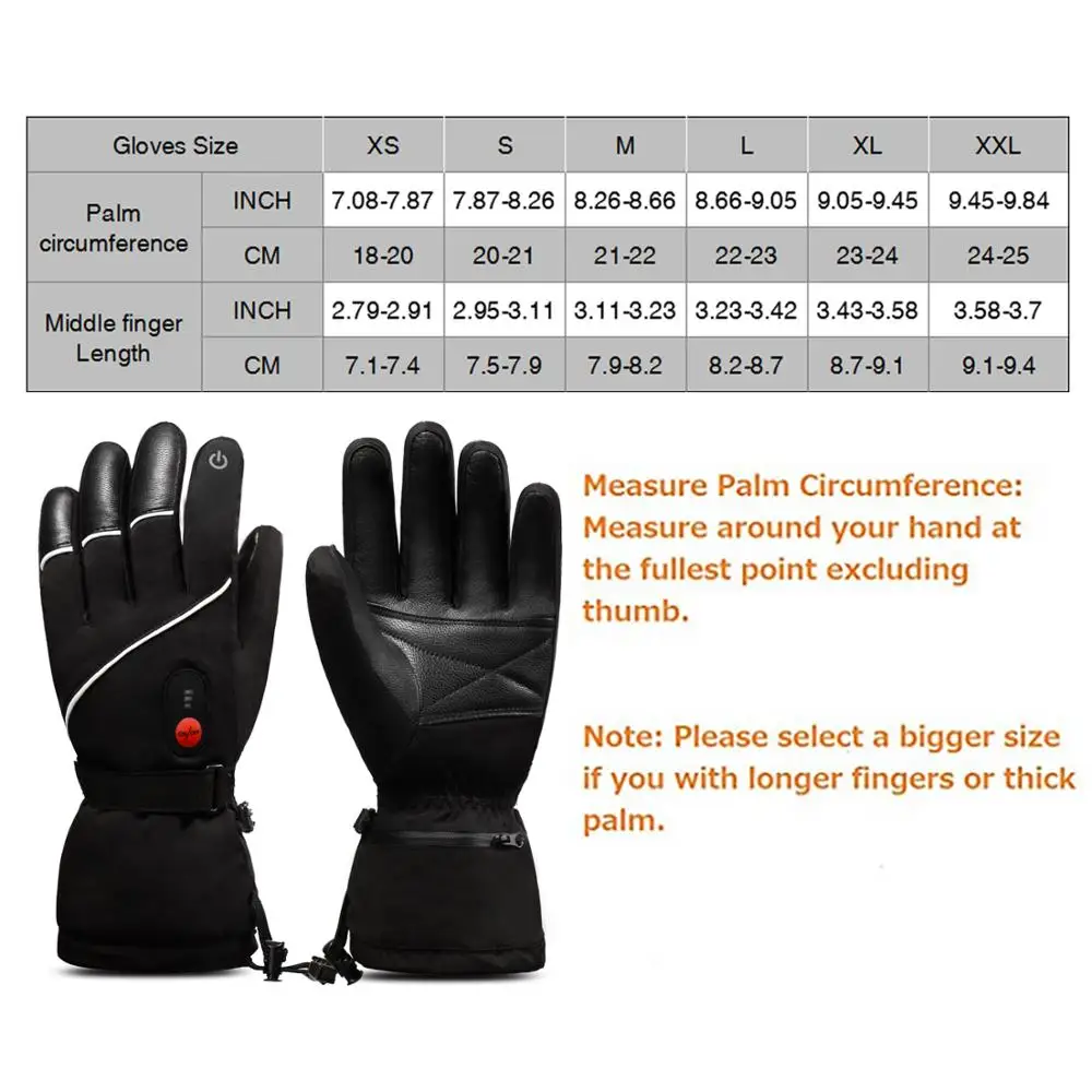 Перчатки зимние с аккумулятором и подогревом для мужчин женщин 2020 | Спорт