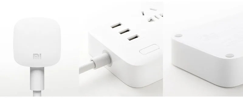 Xiao mi силовая лента 2.1A Быстрая зарядка 3 USB удлинительная розетка 6 розеток адаптер США Великобритания ЕС AU mi силовая полоса
