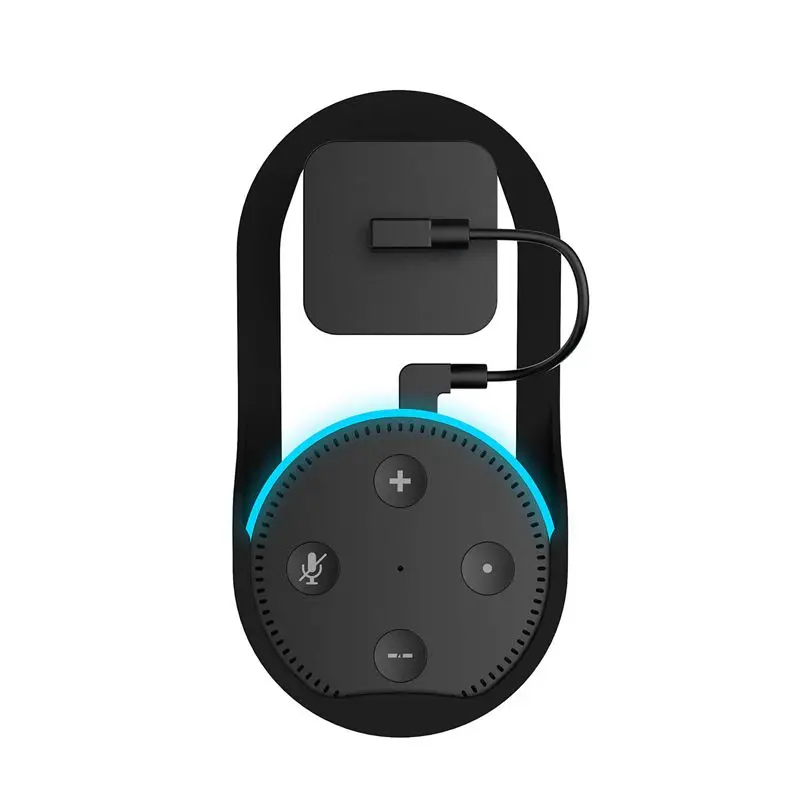 Echo Dot Holder Outlet Wall Mount Hanger Stand Bracket for Alexa 2nd Generation Plug in Hanging Kitchen | Дом и сад