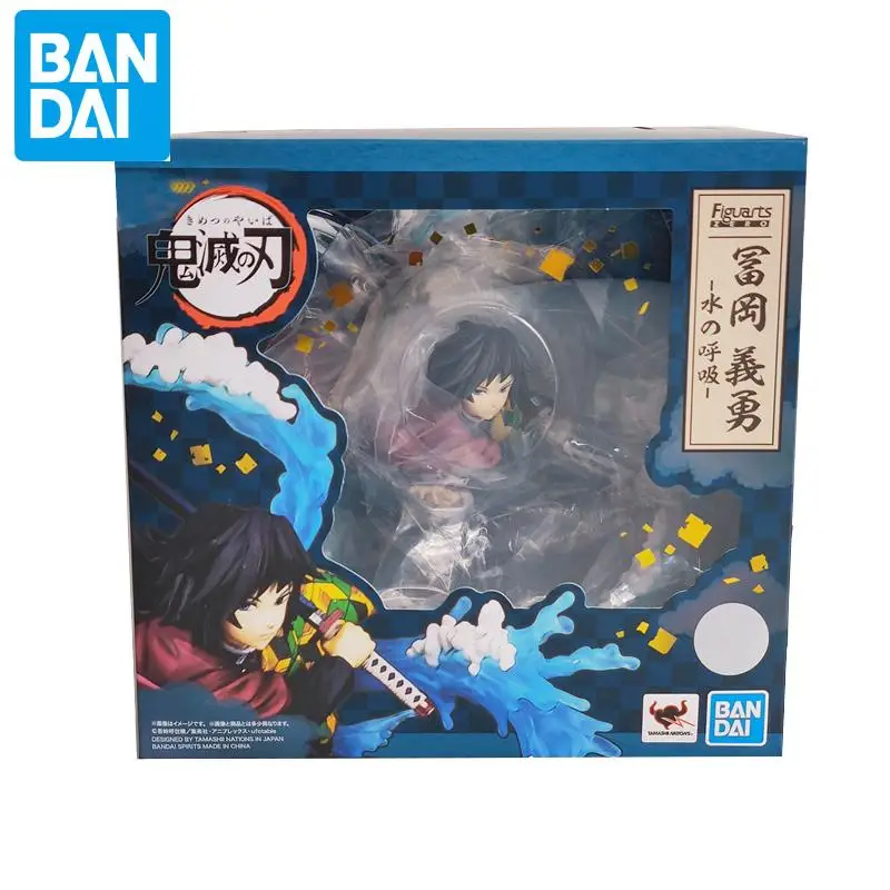 

Bandai Original Figuarts F.zero Demon Slayer Figure Tomioka Giyuu Action Anime Pvc Model Collectible Toys for Boys Gift