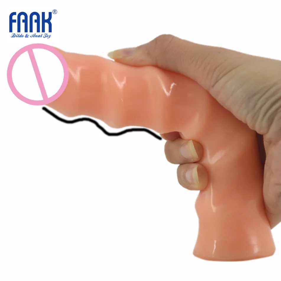 FAAK большой фаллоимитатор реалистичный пенис не вибратор секс игрушки для женщин