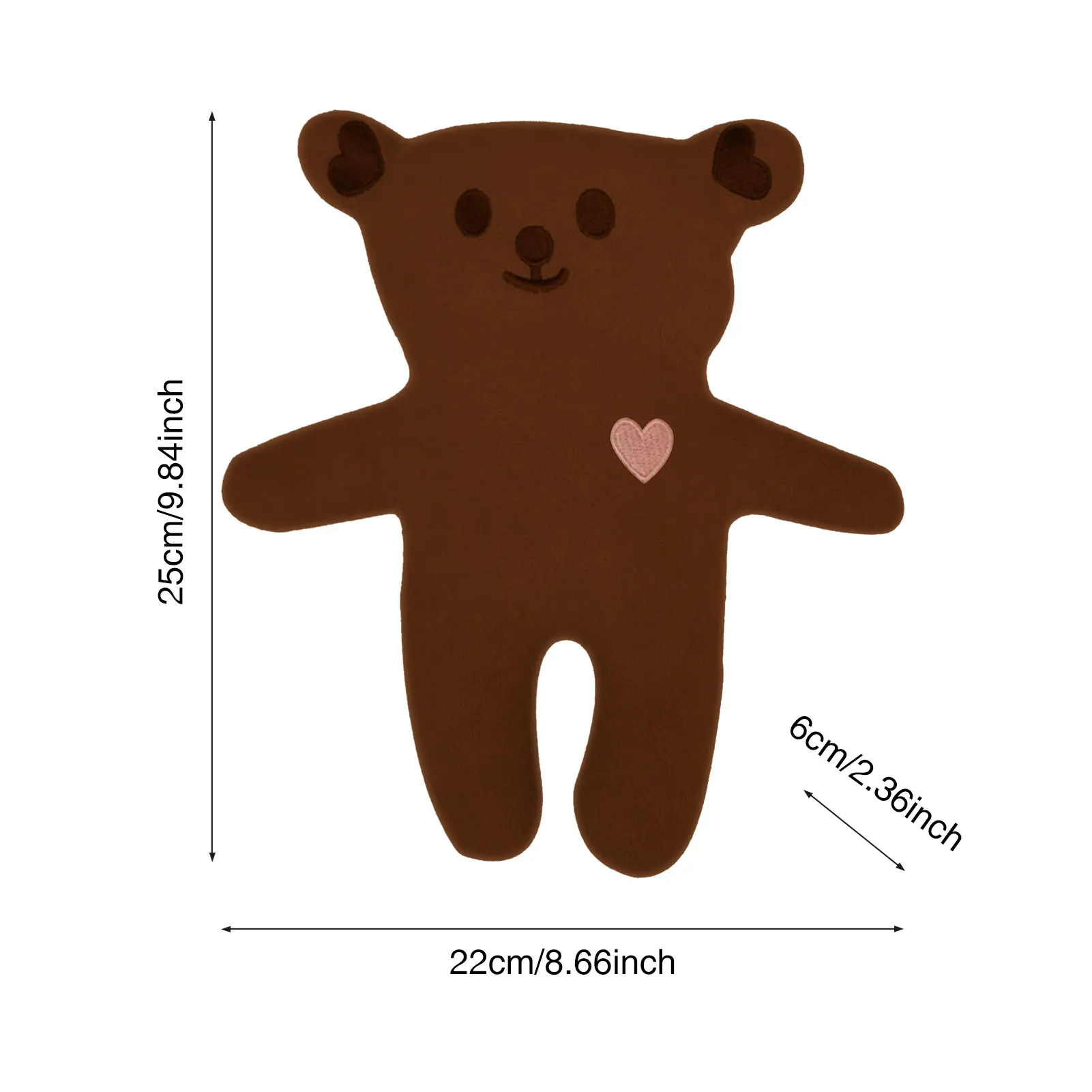 

25cm Lovely Plush Toys Bear Doll Cartoon Stuffed Animal Plush Toys Soft Stuffed Comfort Doll For Baby Children sleep doll toy