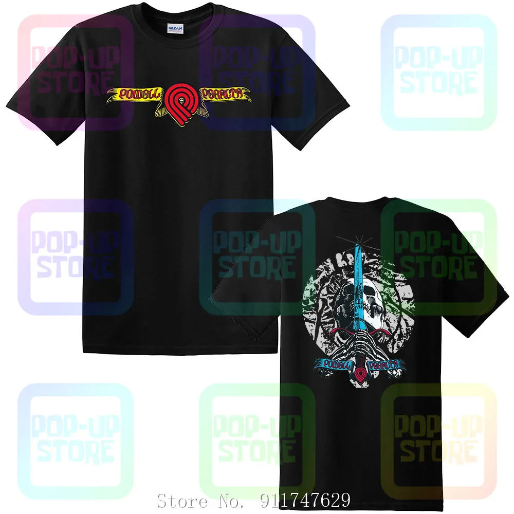 Powell Peralta тройной P череп и меч кофта для скейтборда черный Большие размеры |