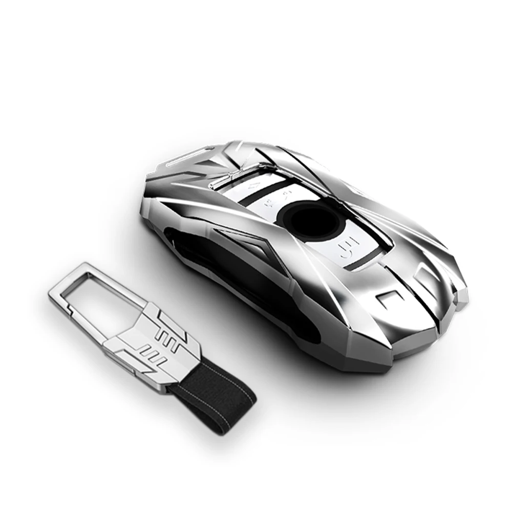 

Hard Zinc Alloy Car Remote Key Case Cover For BMW 1 2 3 4 5 6 7 Series X4 X5 X6 F15 F16 F18 F48 G30 G10 G11 F30 F10 Car Styling