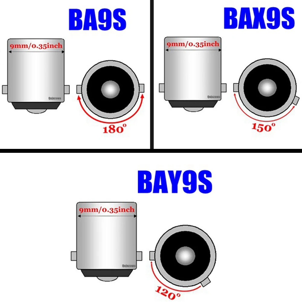 2 шт. светодиодный светодиодные лампы для салона автомобиля T11 T4W BA9S BAX9S BAY9S |