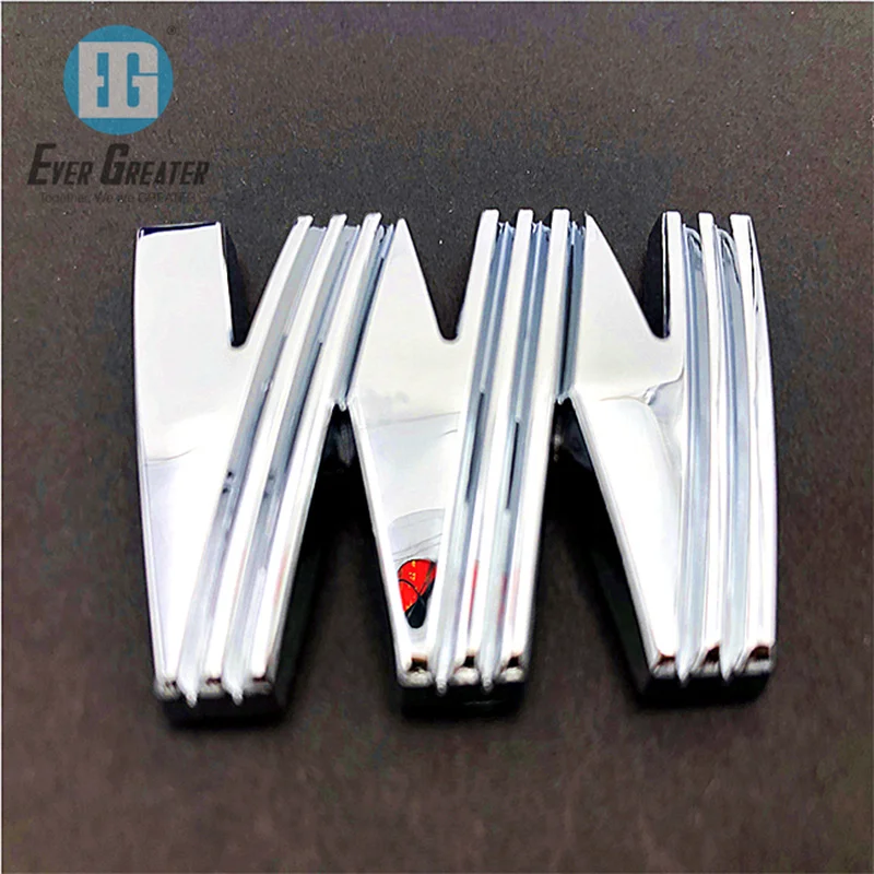 

Custom Chrome Plastic Car Logo Badge Emblem with Strong Adhesive