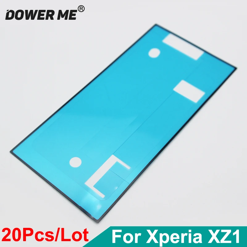 20 шт./лот Dower Me ЖК дисплей стикер для передней рамы Клей Sony Xperia XZ1 G8341 G8342 5