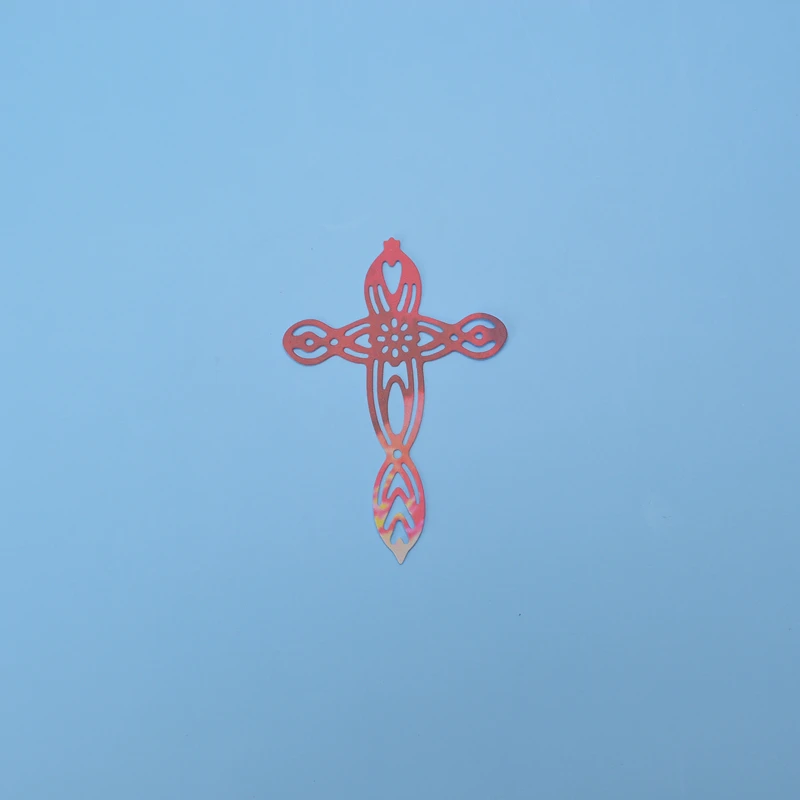 Цветочный вырезанный крестообразный металлический штампованный альбом шаблон