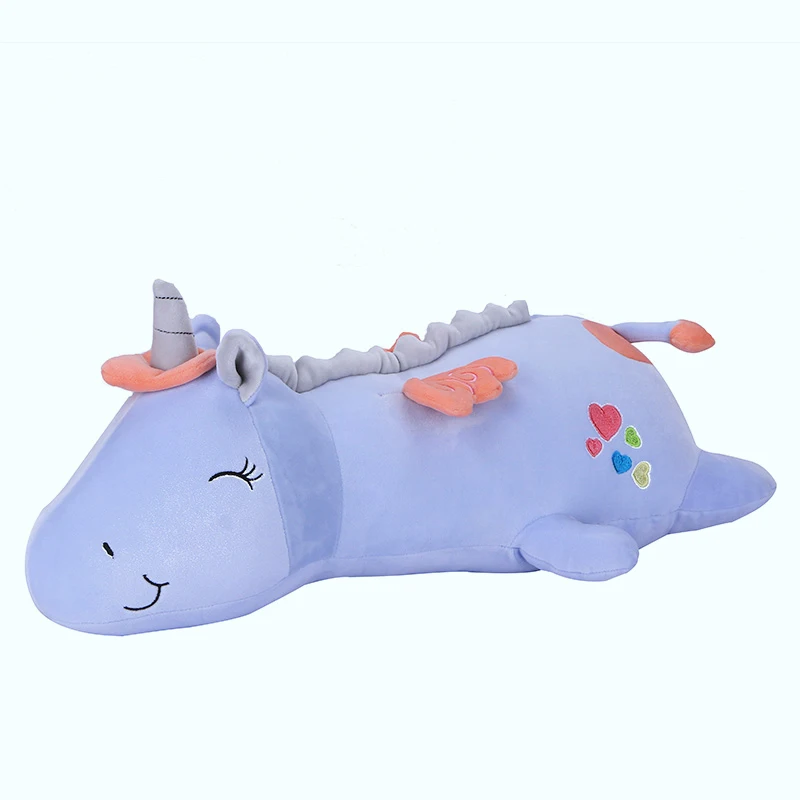 

1pc 60CM Cute Glowing LED Light Animal Unicorn Plush Toys Lovely Luminous Pillow Stuffed Dolls For Children Kids Gifts