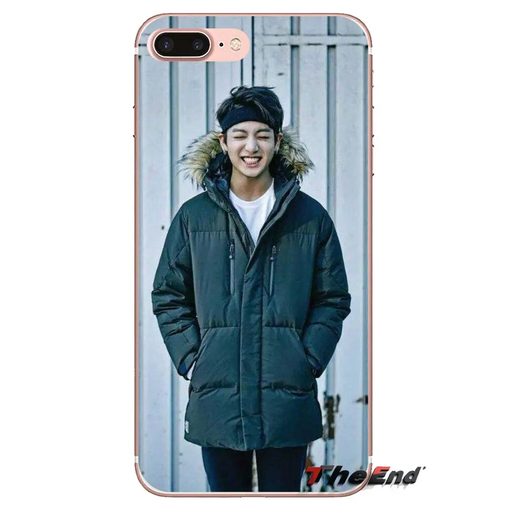 Чон jungkook Корея KPOP мягкие чехлы для iPhone XS Max XR X 4 4S 5 5S 5C SE 6 6S 7 8 плюс samsung Galaxy J1 J3 J5 J7 A3 A5