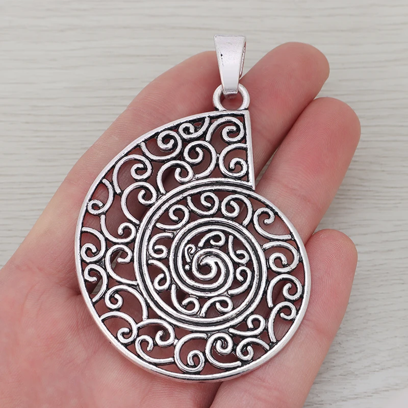 Спиральные Подвески в виде морской ракушки 3 шт.|Подвески| |