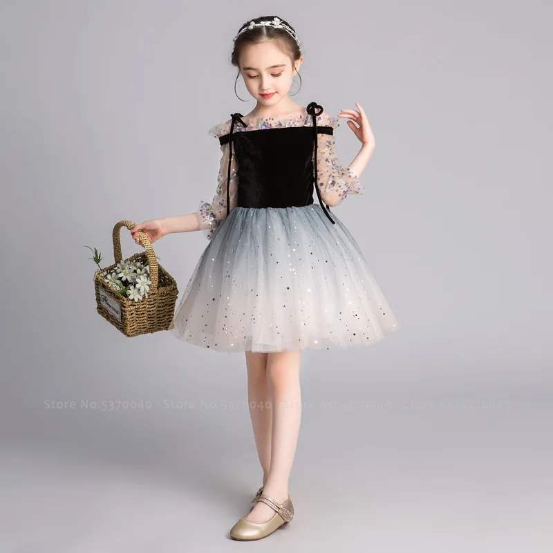 Милый костюм принцессы эльфа для девочек косплей детское официальное вечернее