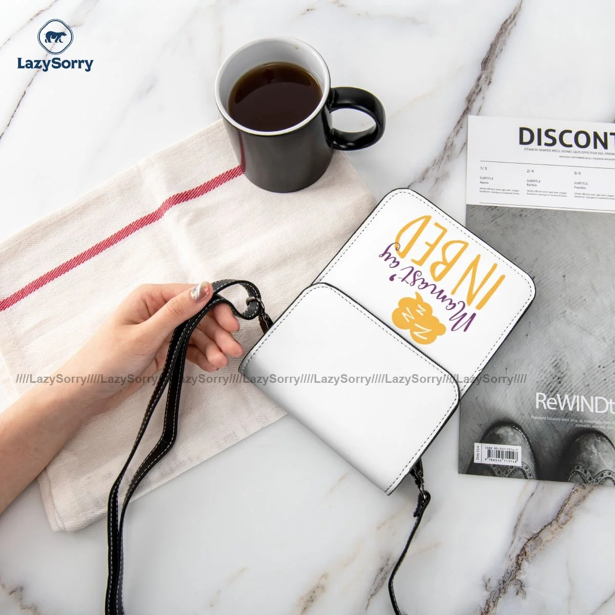 

Mama Shoulder Bag Funny Leather Travel Mobile Phone Bag Student Gift Bags