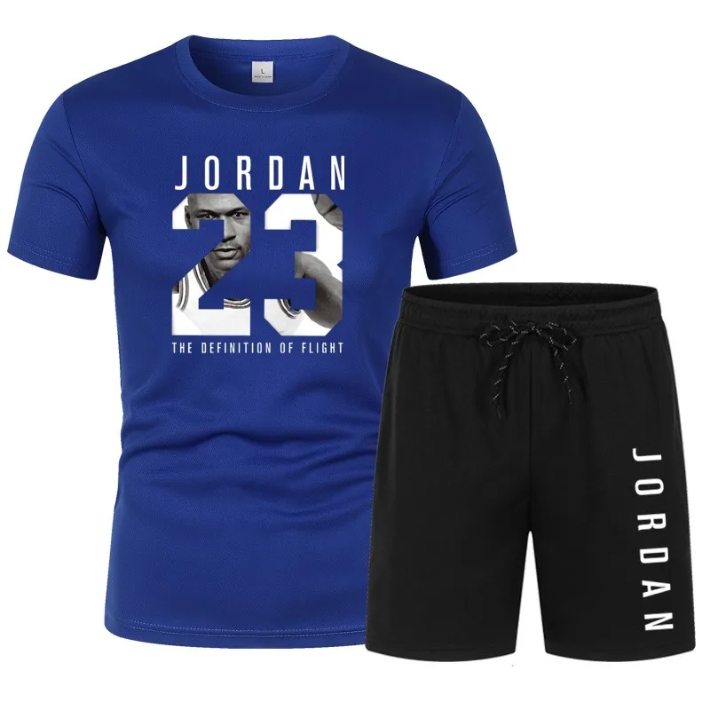 

2021 camiseta de algodo puro masculino + shorts soltos e confortveis de viagem em casa terno de manga curta masculino