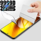 Защитный чехол для Xiaomi Redmi Note 8 8T 7 9 9 S Pro, Гидрогелевая пленка для MI 10 Ultra 9 SE 9T 8 Note 10 Pro Lite Poco X3 M3