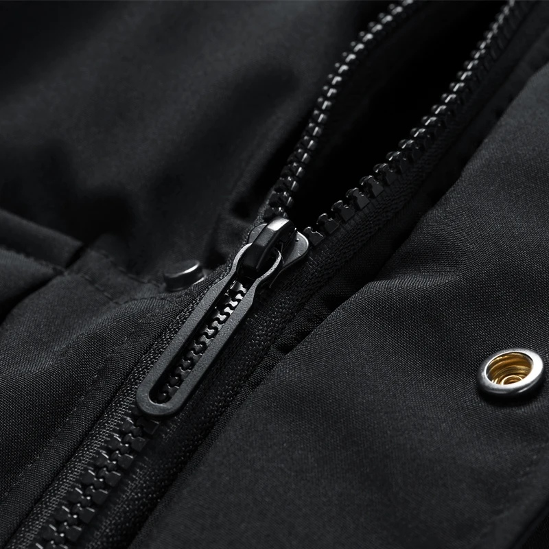 

Men's Winter Cotton Jacket Men 2020 Fashion Windproof Warm For Cold Proof High Quality Comfortable Ivory White Cotton Jacket