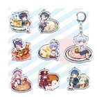 Лидер продаж, аниме-фигурка героя фильма Genshin Impact, ганью Сяо чонгюнь Венти, акриловые брелки для ключей, подвеска, Декор, милый подарок на рождевечерние ринку