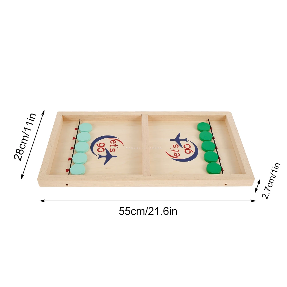 

Fast Sling Puck Game Table Hockey Game Catapult Chess Parent-child Interactive Toy Fast Sling Puck Board Game Toys For Kids