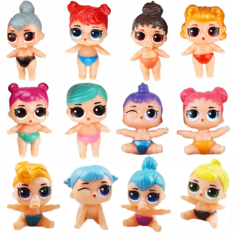 

12pcs/set Original lol dolls toys for girls surprise gift baby doll girls toys doll lol surprises kids gift diy toys for girls