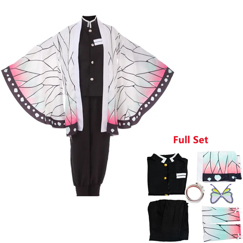 Anime Demon Slayer Kimetsu No Yaiba Zenitsu Giyu Tanjirou Nezuko Kamado Cosplay Costume Women Kids Men Kimono Uniform Clothes |