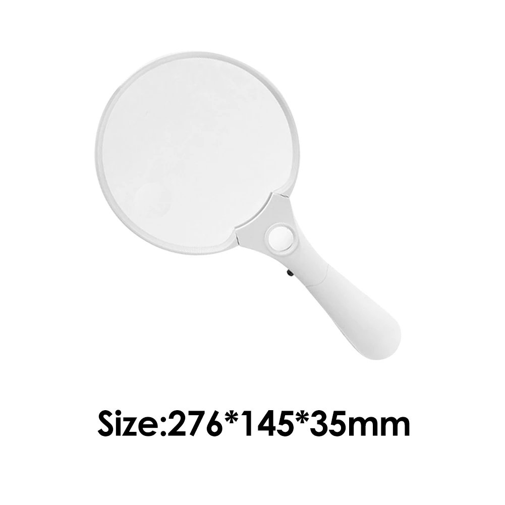 

Eye Loupe Antique Jade Jewelry Portable Multifunctional Magnifying Glass Lens Elderly Reading Appraisal Handheld Magnifier