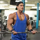 Тренажерный зал Дельтовидная брендовая одежда зверь режим Бодибилдинг майка мужская майка для фитнеса рубашка без рукавов однотонное хлопковое мышцы Undershir