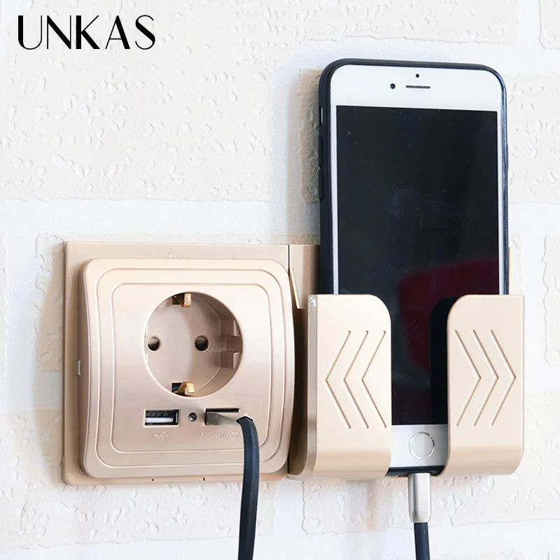 Настенное зарядное устройство UNKAS с двумя USB-портами для умного дома 2 А