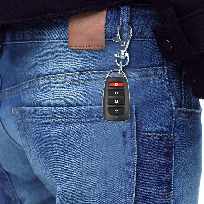 Универсальный фиксированный код 433 92 МГц беспроводной копировальный пульт