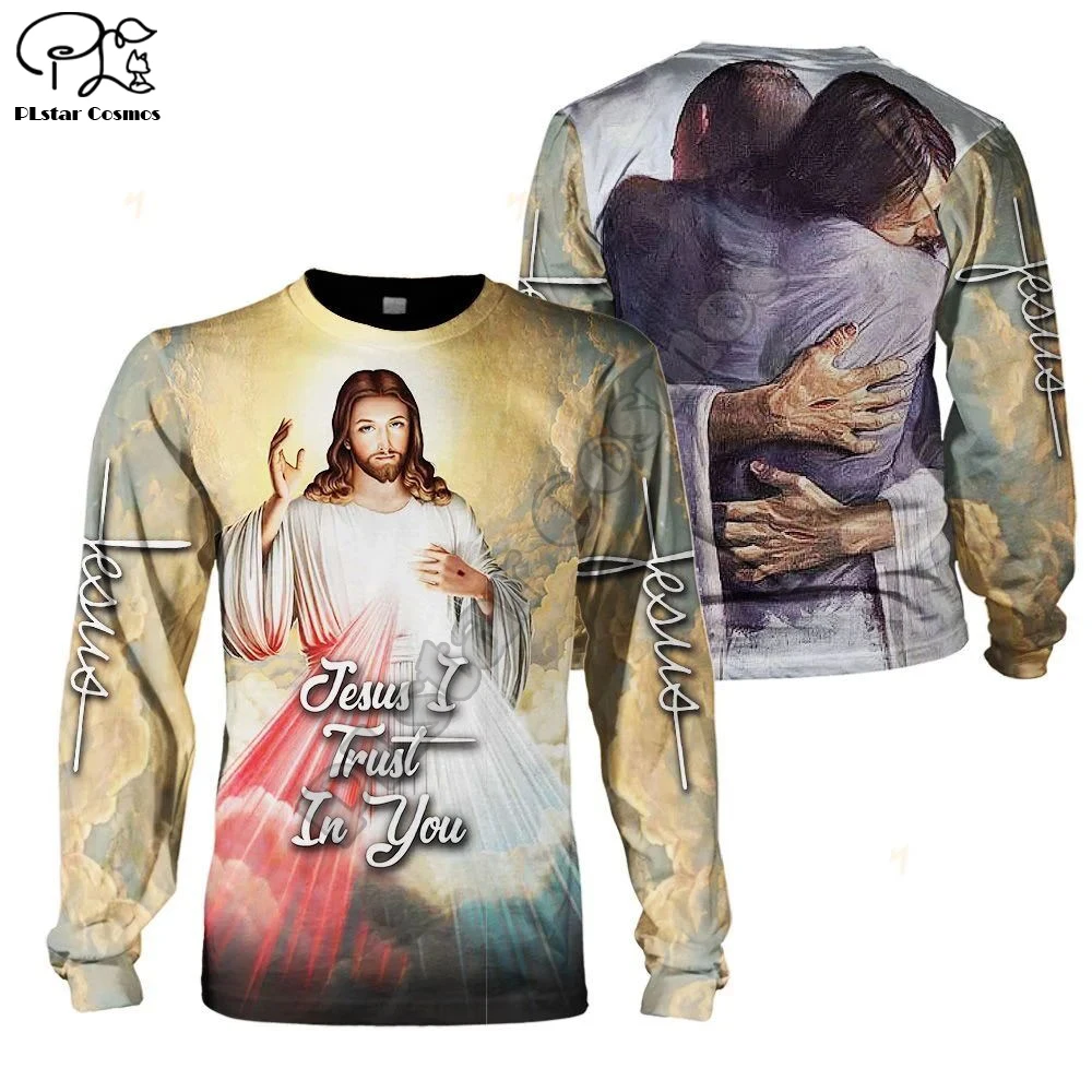 

PLstar Cosmos Amazing Pattern 3DPrinted Jesus Art Anime Spring Unisex Man/Women Harajuku Hoodies Sweatshirt Zip Newfashion TopQ1